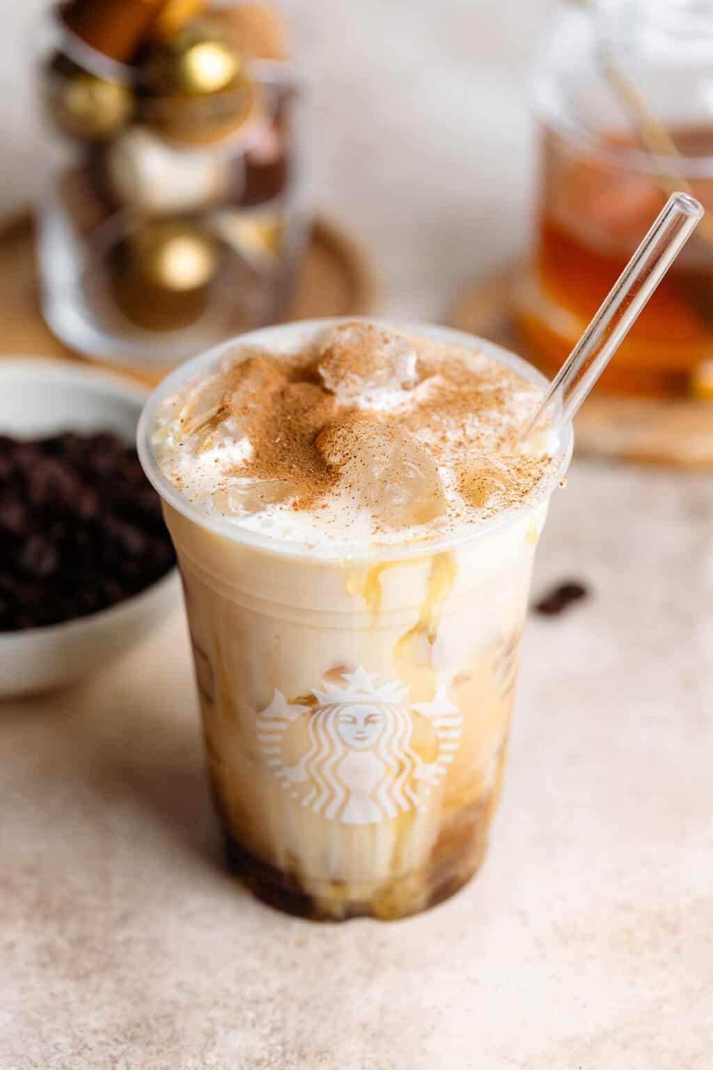 Iced Honey Almond Milk Flat White The Healthful Ideas