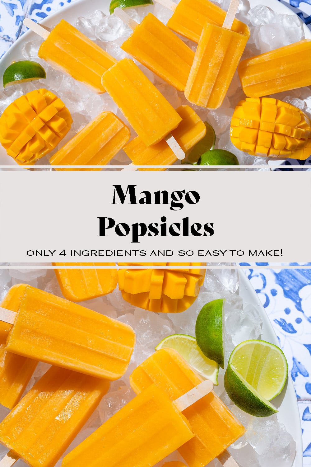 Mango Popsicles