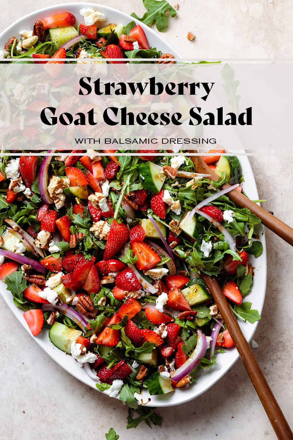 Strawberry Goat Cheese Salad