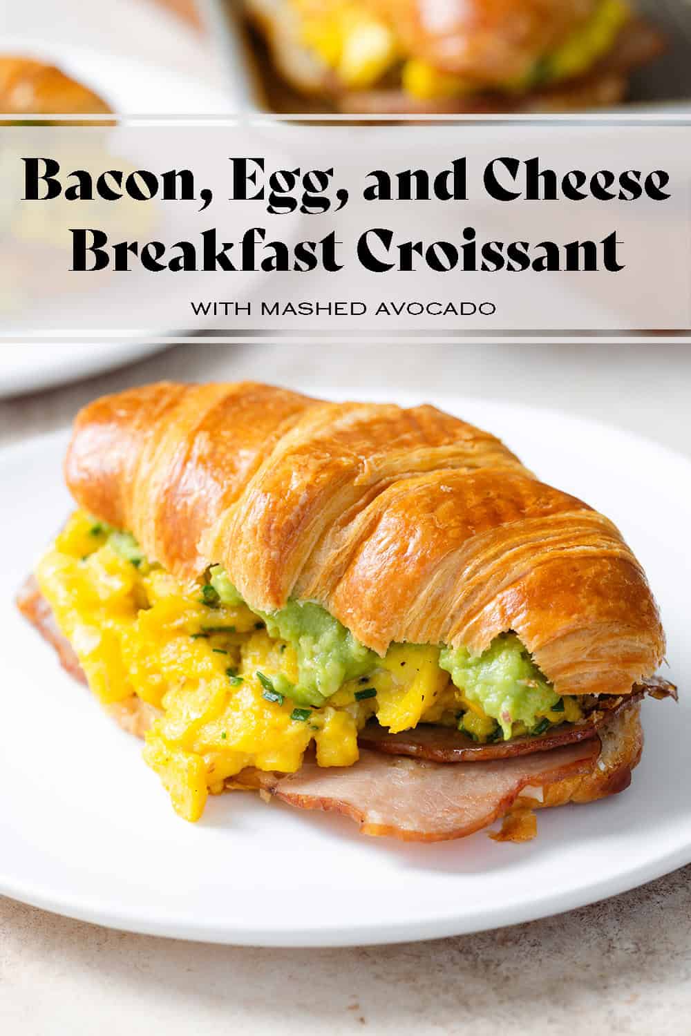 Croissant Breakfast Sandwich