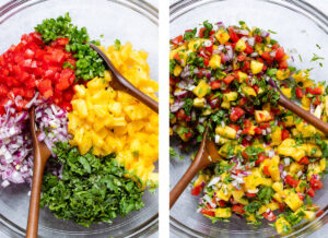 Pineapple Pico de Gallo - The Healthful Ideas