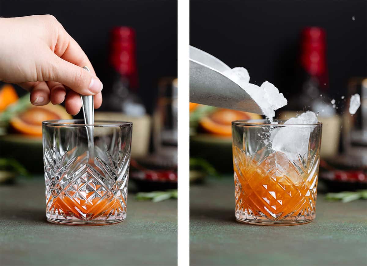 Blood Orange Old Fashioned - The Healthful Ideas