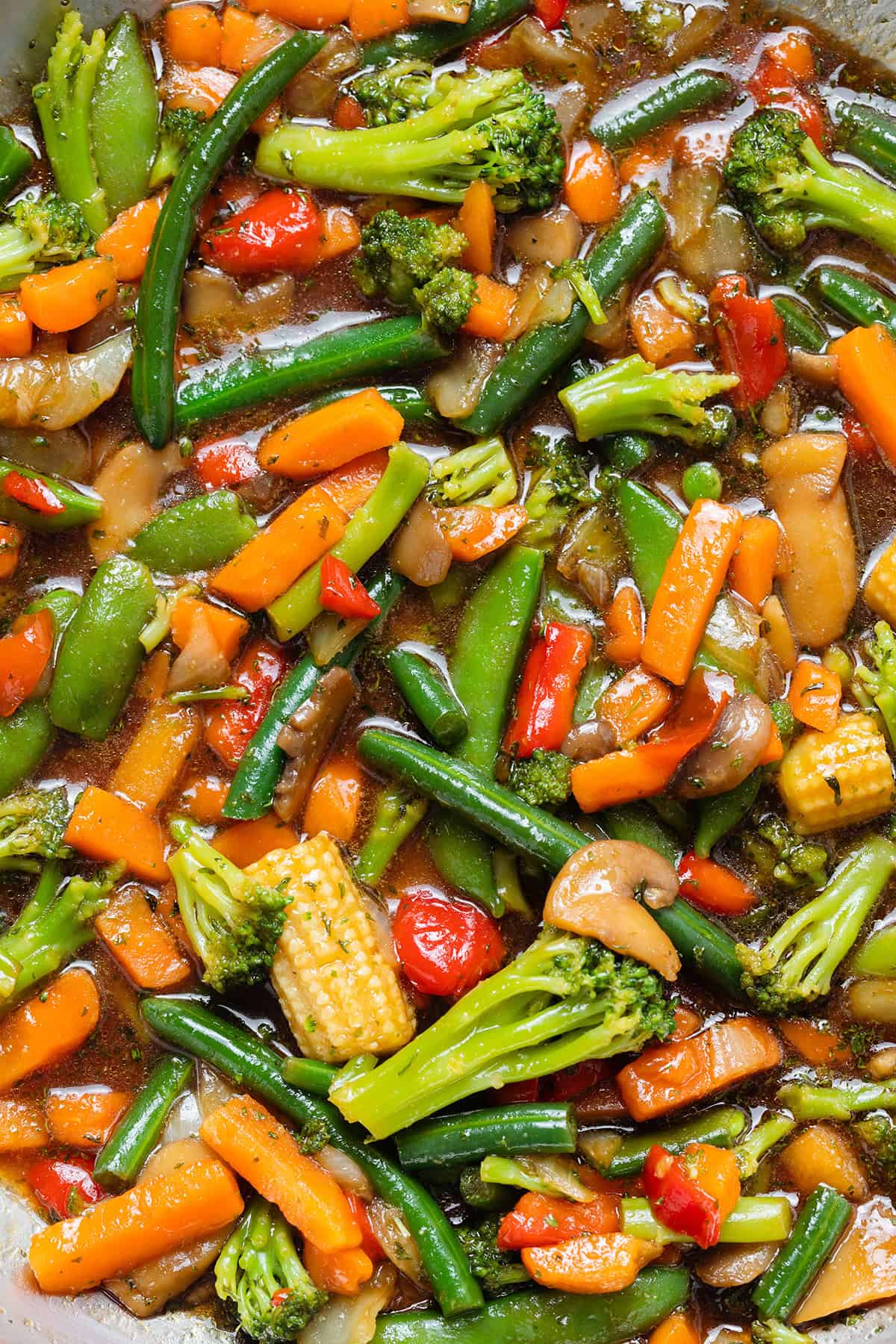 Stir-fried Mixed Greens 