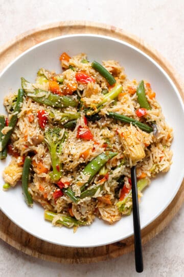 Frozen Vegetable Stir Fry - The Healthful Ideas