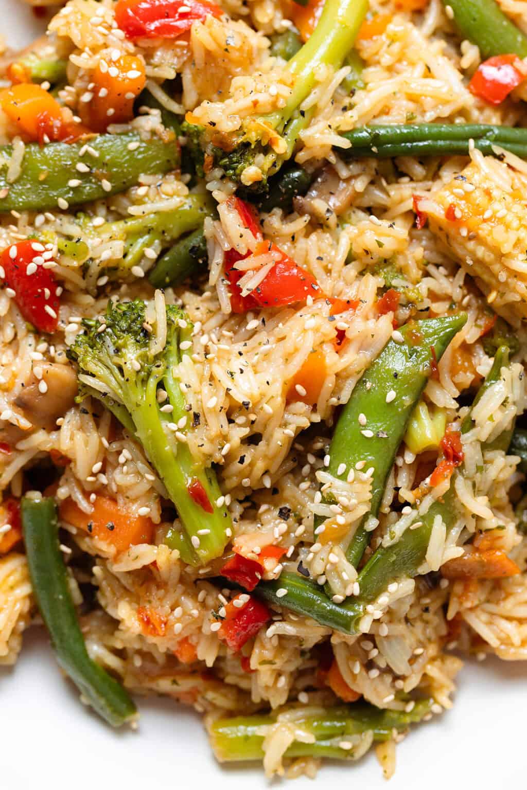 Frozen Vegetable Stir Fry - The Healthful Ideas