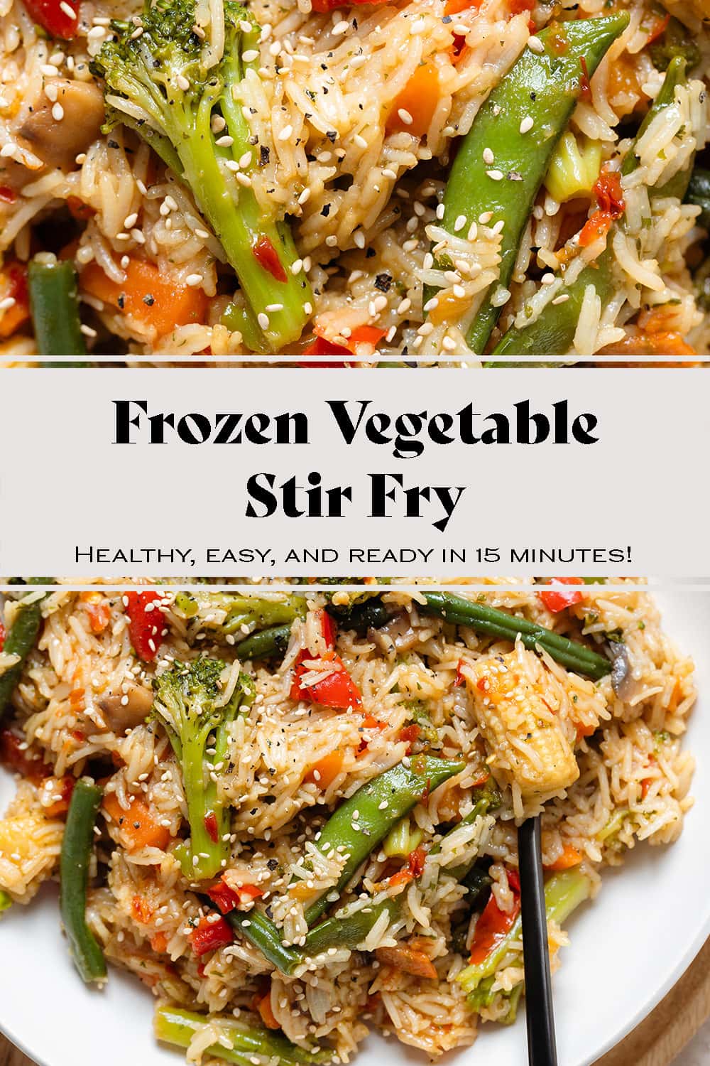 Frozen Vegetable Stir Fry