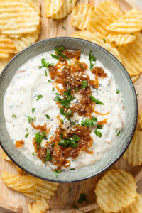 French Onion Dip - The Healthful Ideas