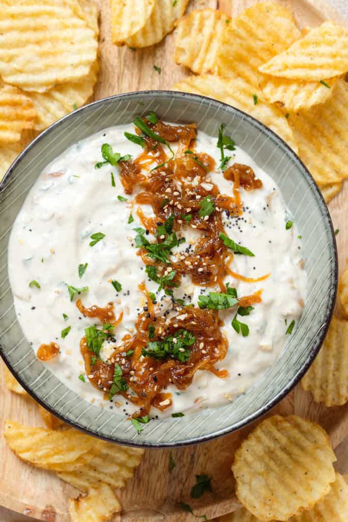 French Onion Dip The Healthful Ideas