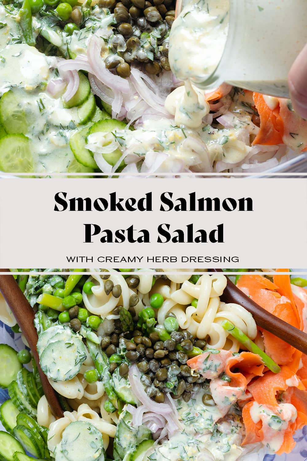 Smoked Salmon Pasta Salad