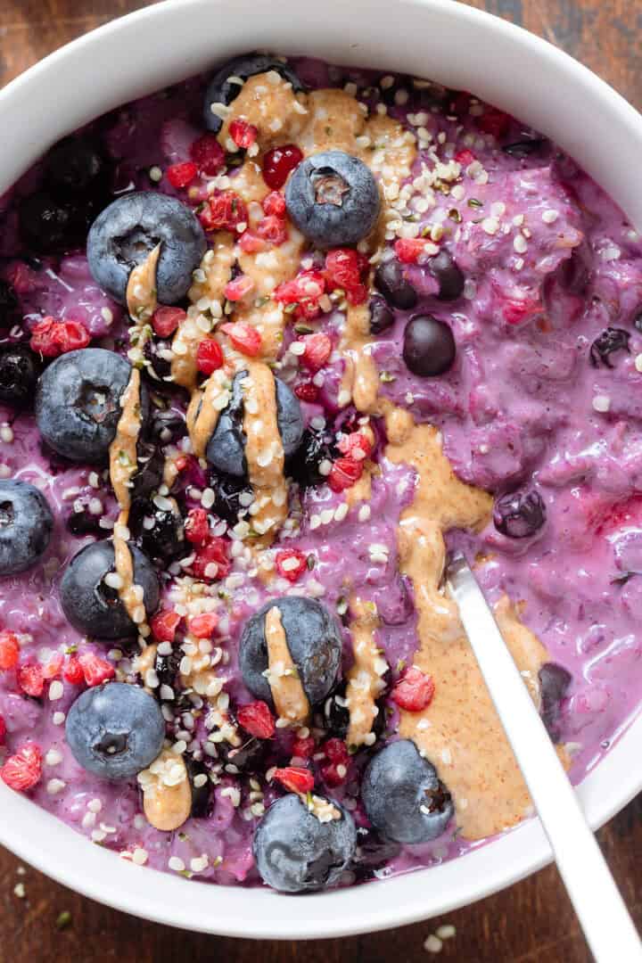 Blueberry Oatmeal The Healthful Ideas
