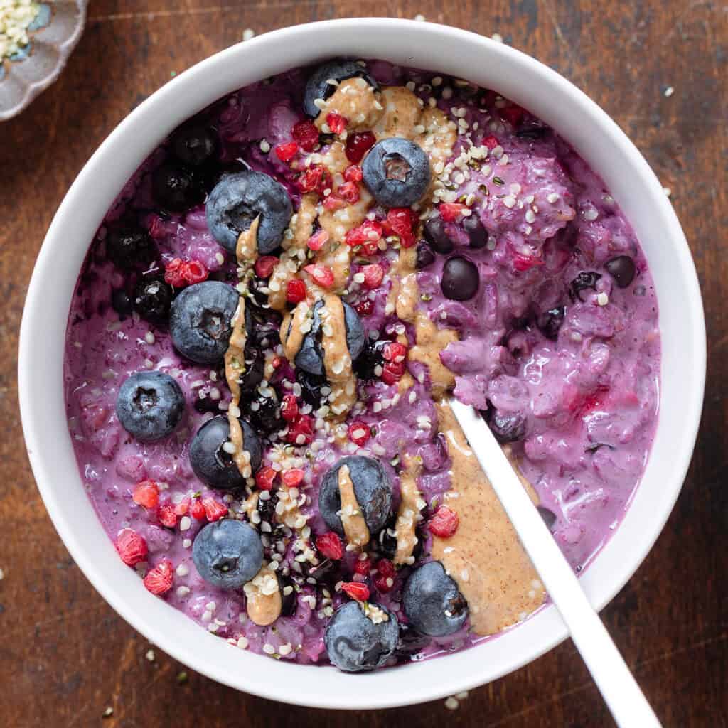 Blueberry Oatmeal The Healthful Ideas