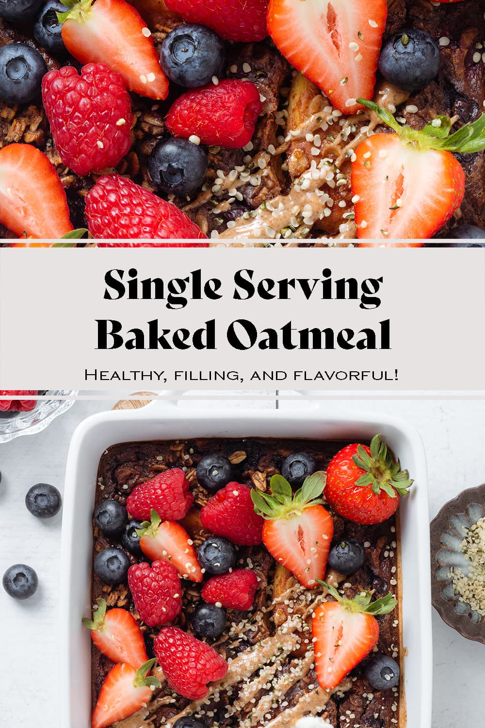 Single Serving Baked Oatmeal