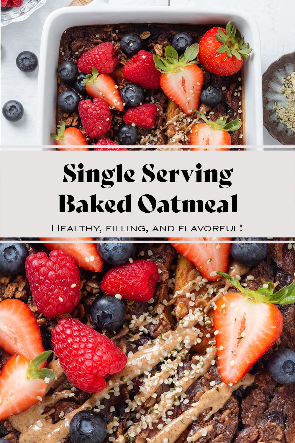Single Serving Baked Oatmeal
