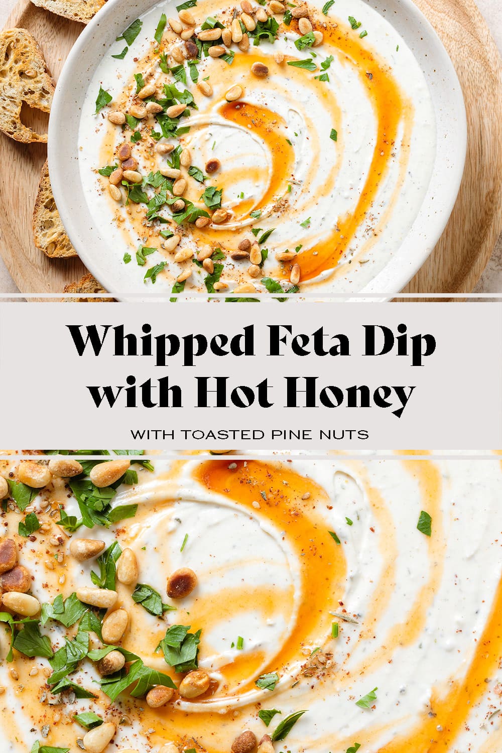 Whipped Feta Dip with Hot Honey