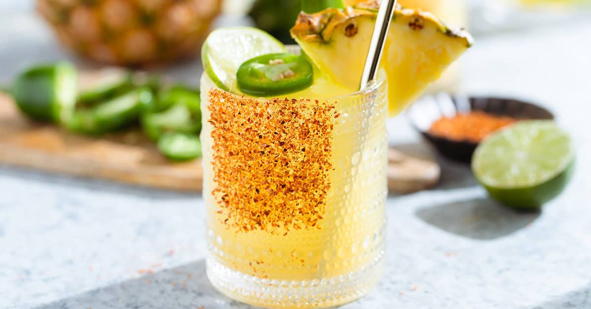 Pineapple Jalapeno Margarita