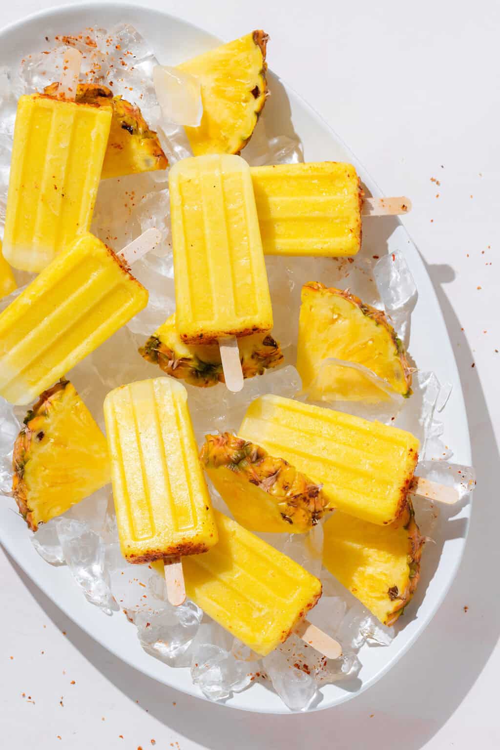 Pineapple Popsicles The Healthful Ideas