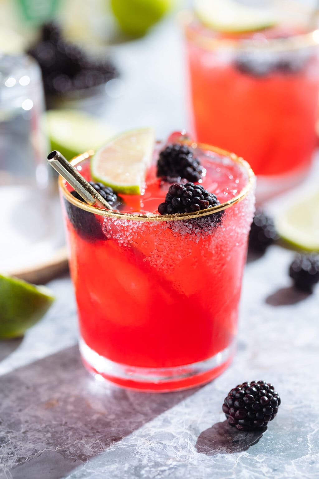 Blackberry Margarita - The Healthful Ideas