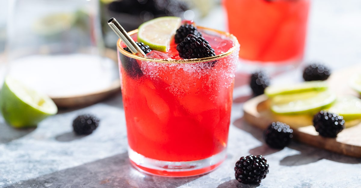 Blackberry Margarita - The Healthful Ideas