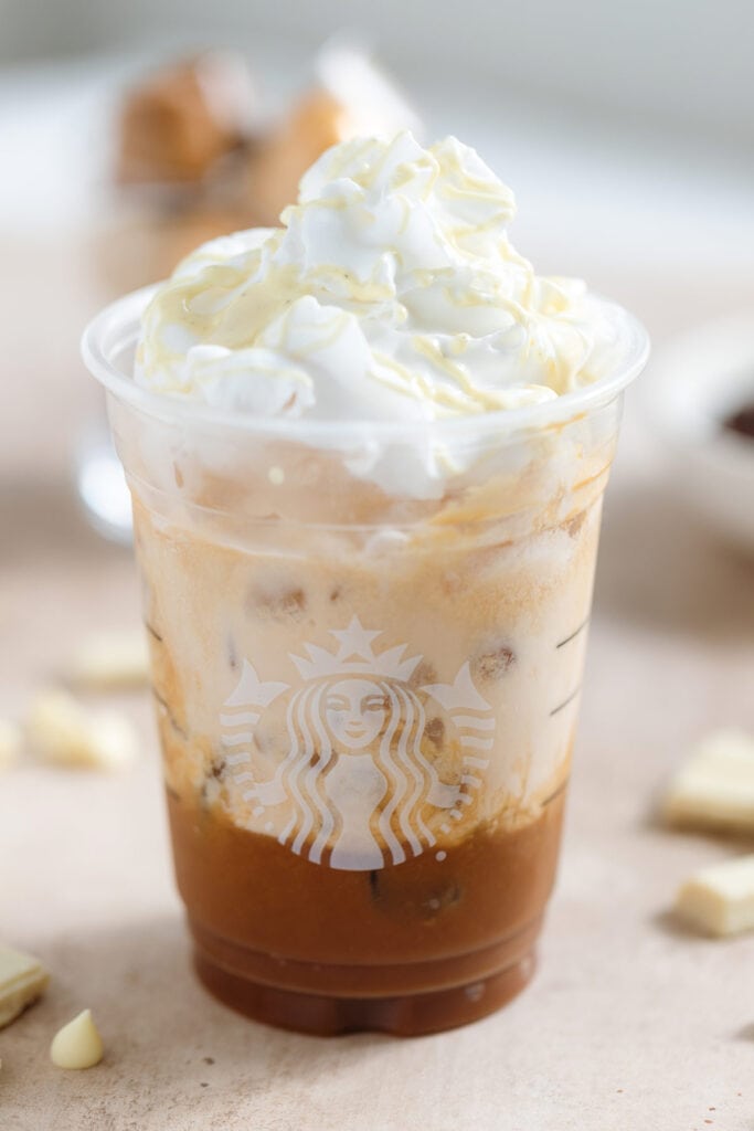 Iced White Chocolate Mocha - The Healthful Ideas