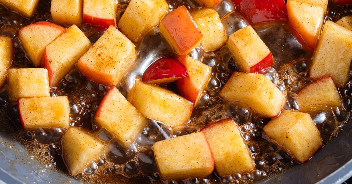 Caramelized Apples [thehealthfulideas.com]