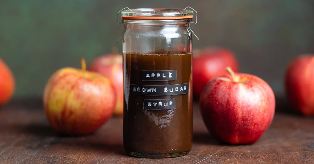 Apple Brown Sugar Syrup The Healthful Ideas