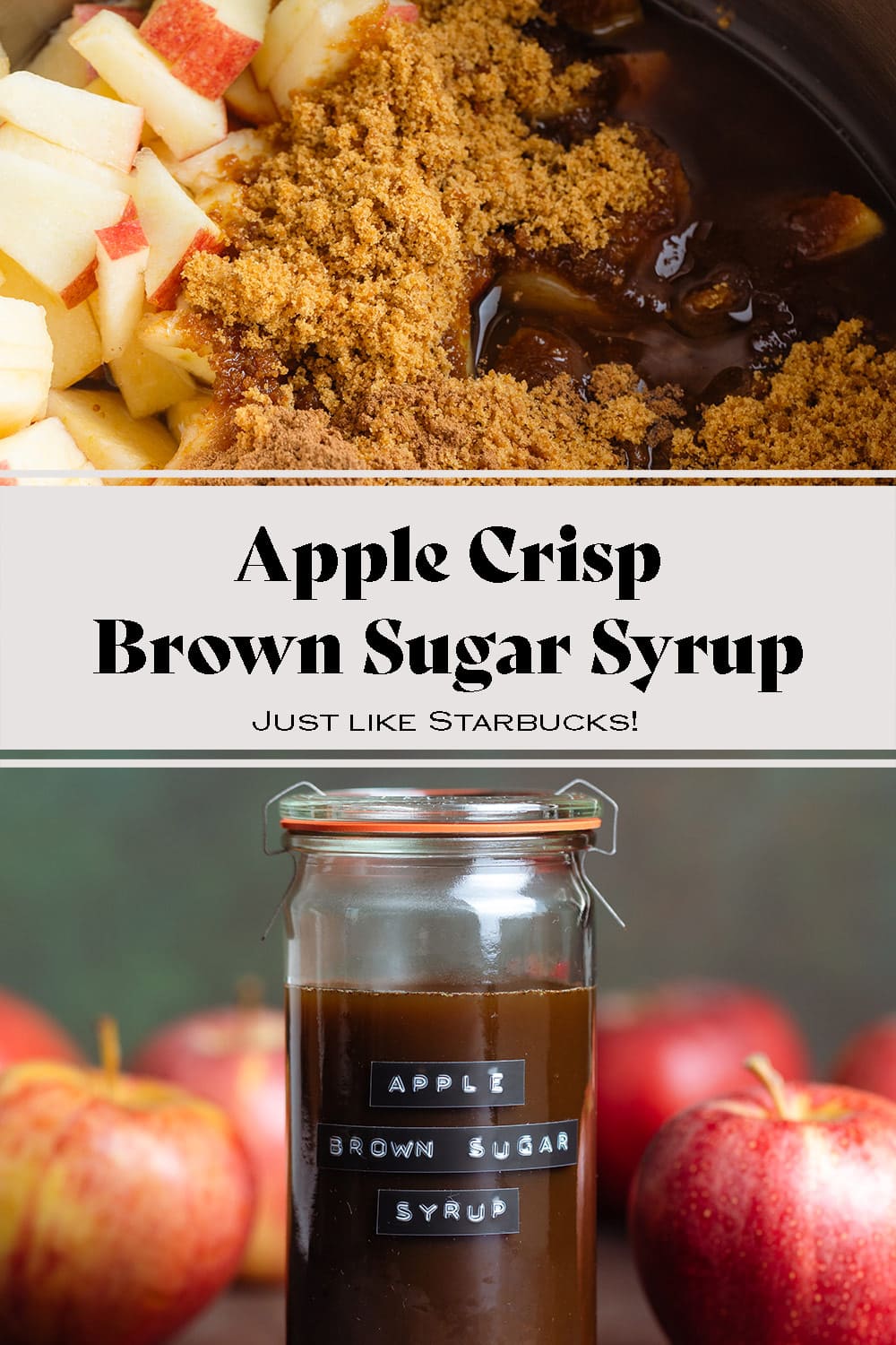 Apple Brown Sugar Syrup