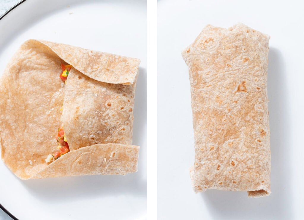 Breakfast Burritos with Potatoes - The Healthful Ideas