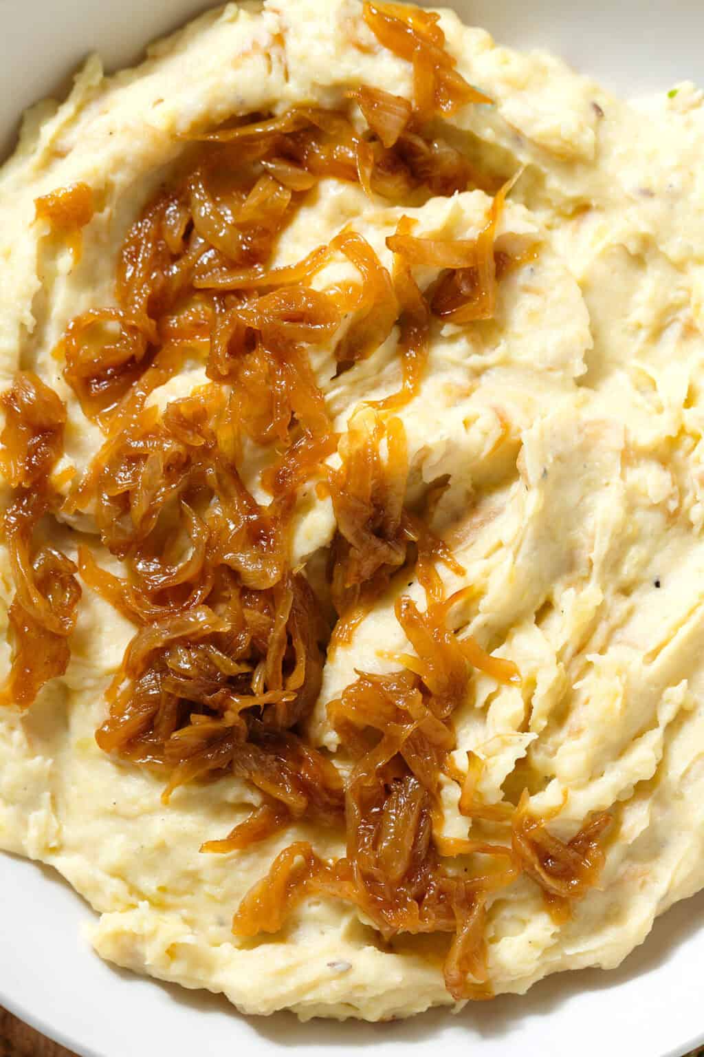 Caramelized Onion Mashed Potatoes The Healthful Ideas