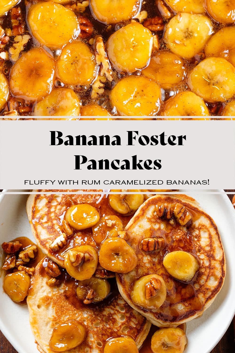 Banana Foster Pancakes