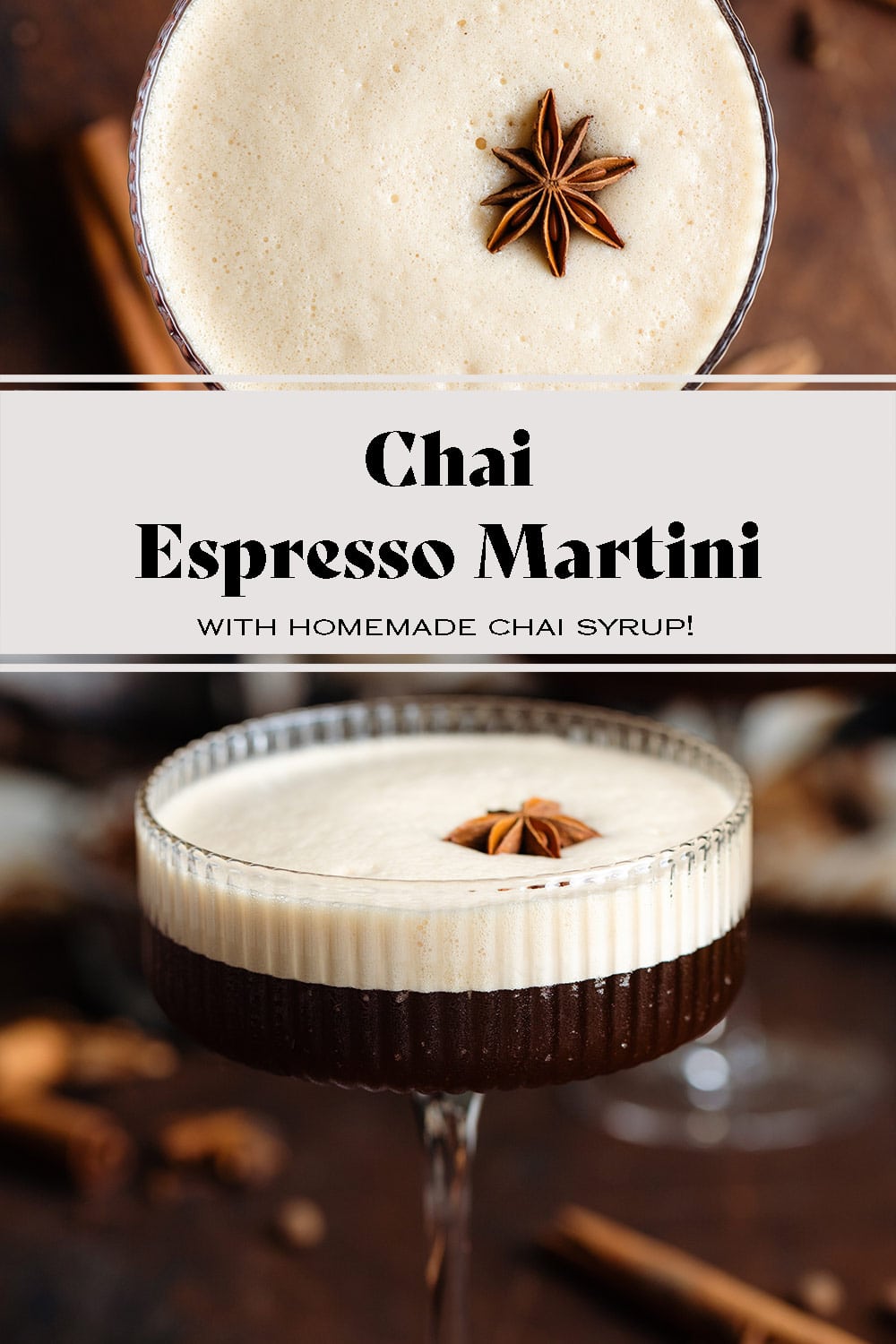 Chai Espresso Martini