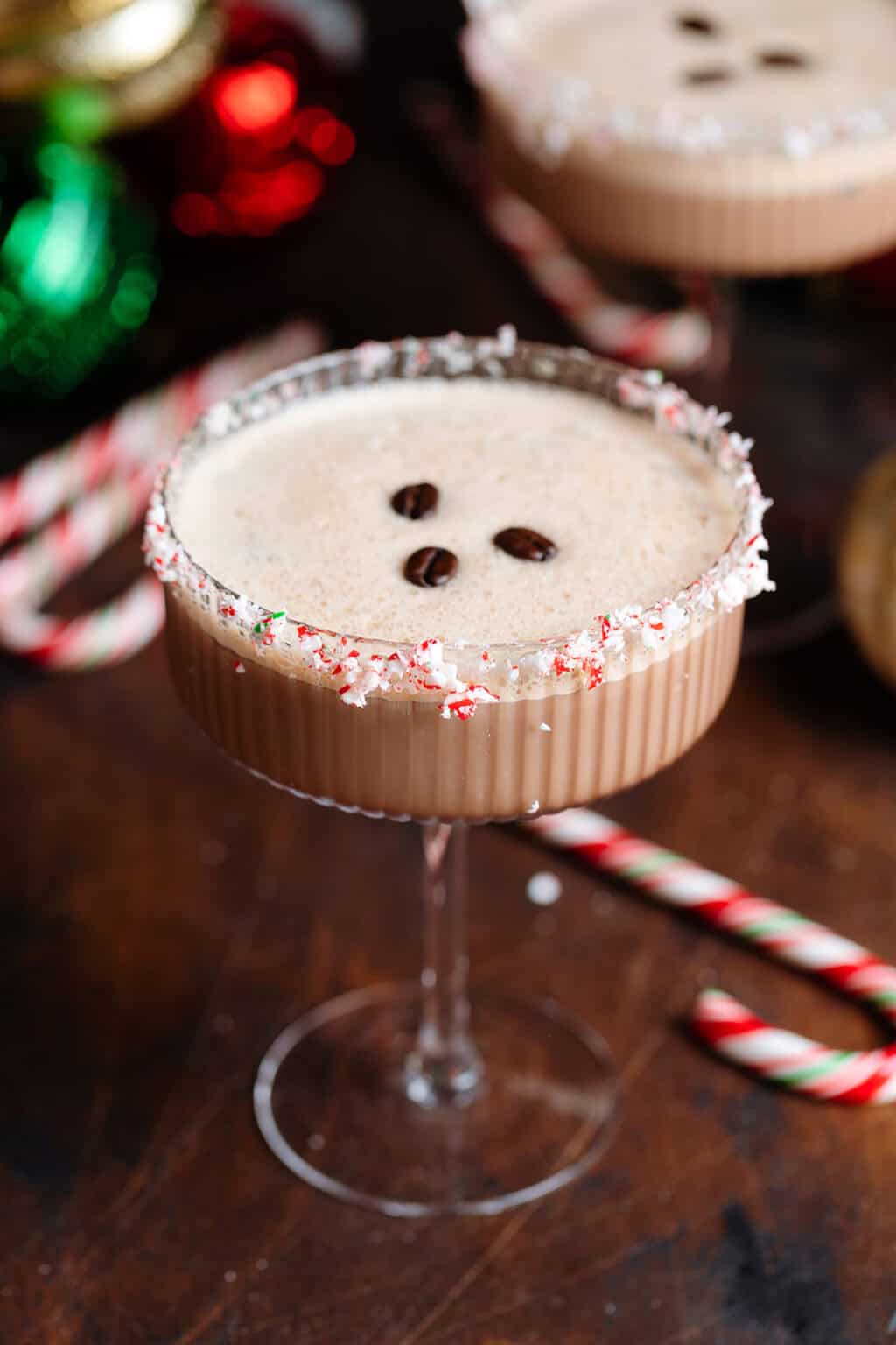 Chocolate Peppermint Espresso Martini The Healthful Ideas