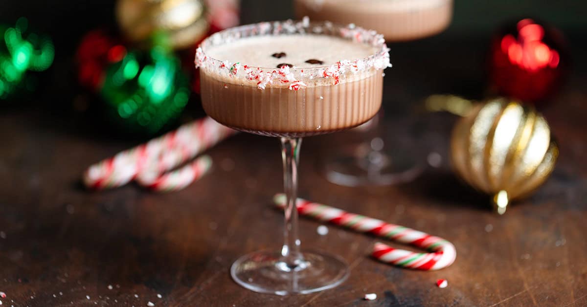Chocolate Peppermint Espresso Martini The Healthful Ideas