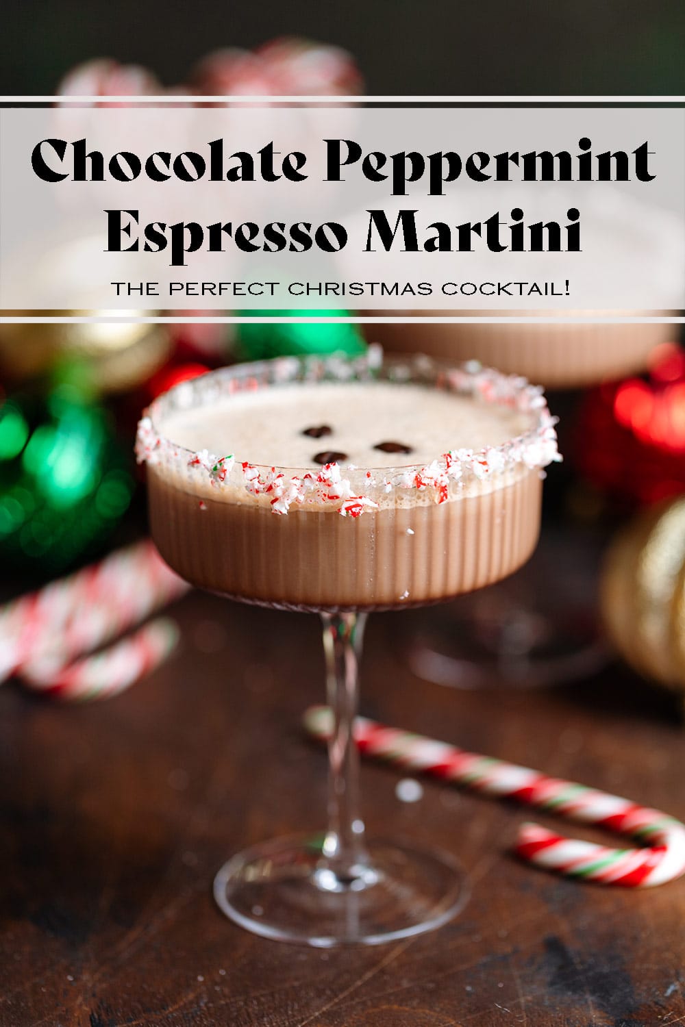 Chocolate Peppermint Espresso Martini