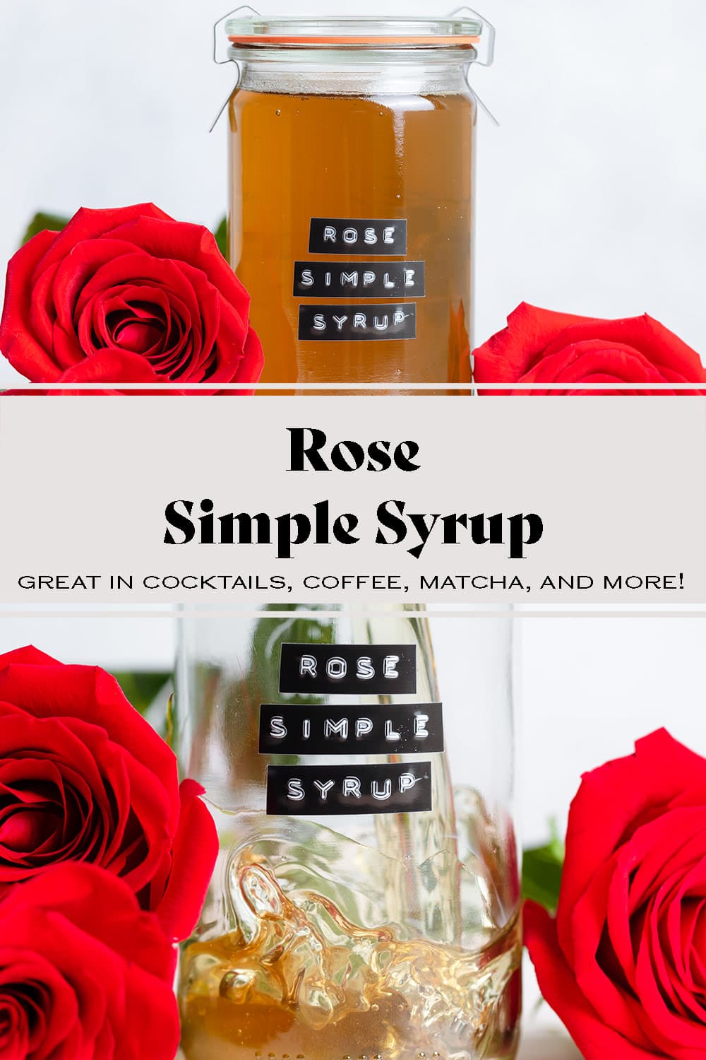 Rose Simple Syrup