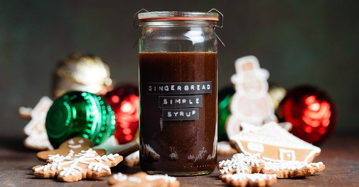 Gingerbread Simple Syrup The Healthful Ideas