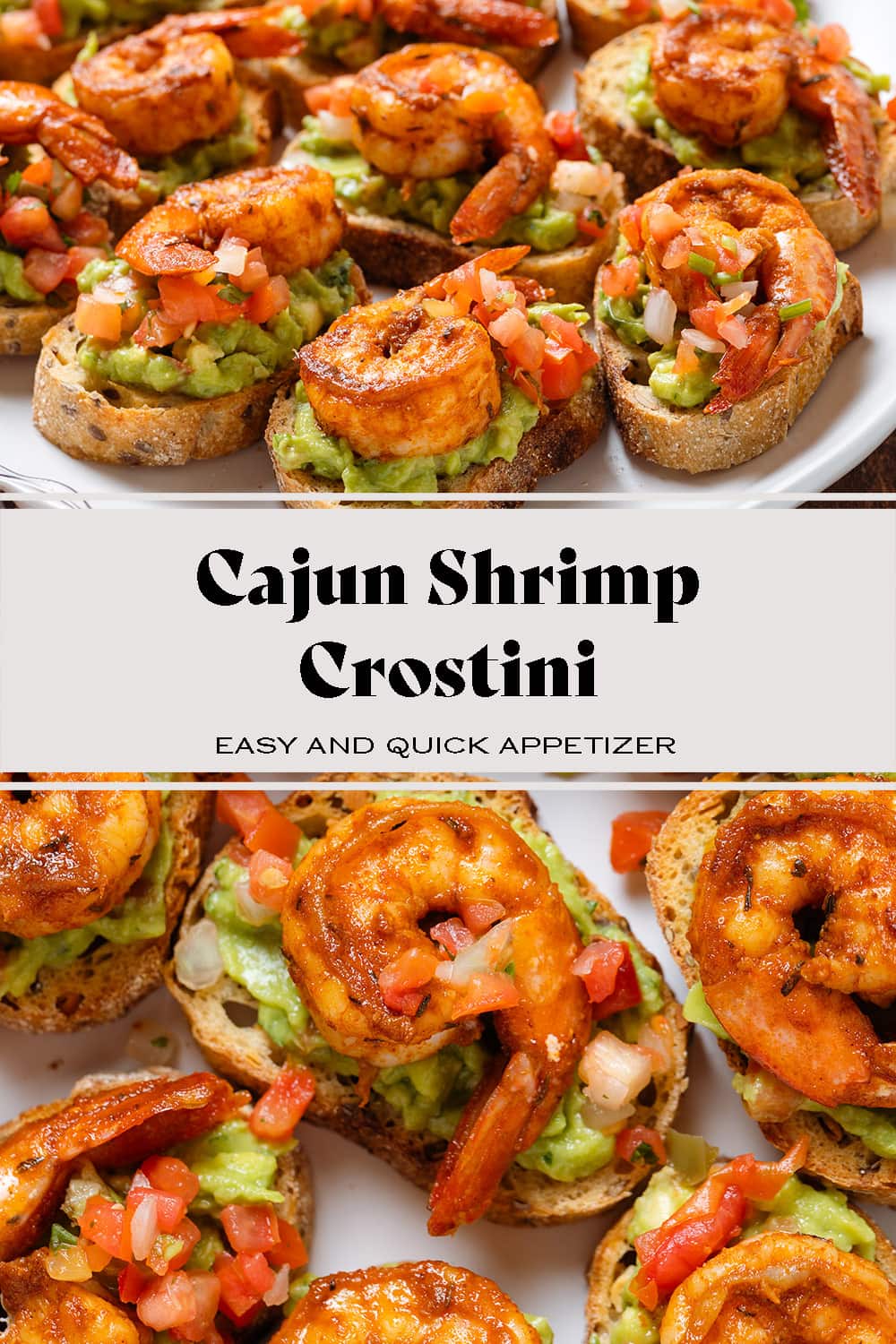 Cajun Shrimp Crostini
