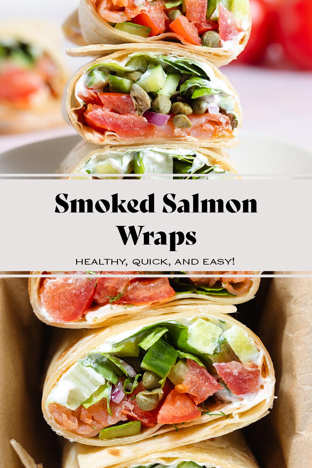 Smoked Salmon Wrap