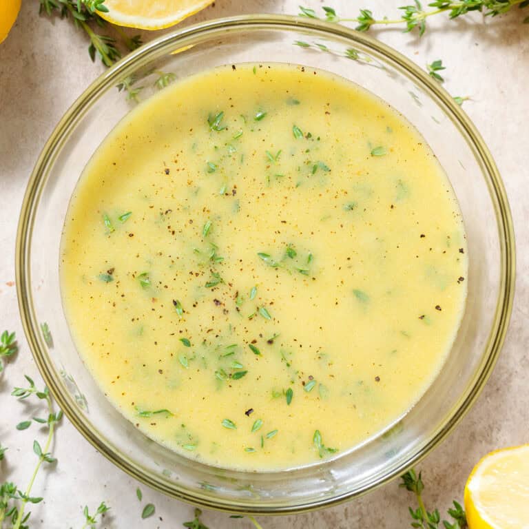 Lemon Thyme Vinaigrette The Healthful Ideas