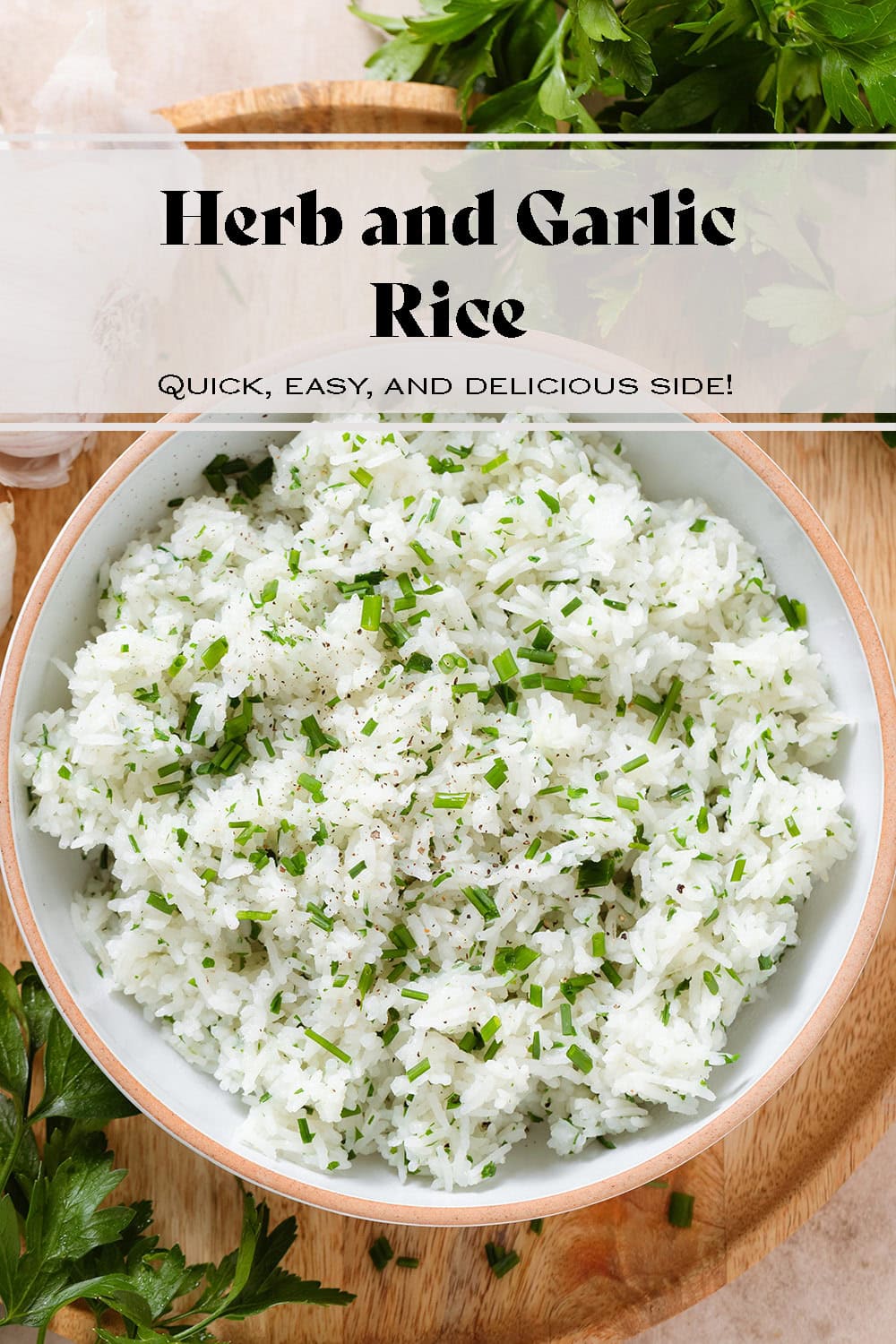 Garlic Roice Herb and Garlic Rice - The Healthful Ideas