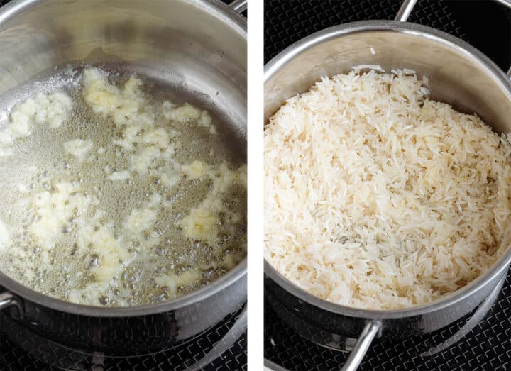 Herb and Garlic Rice - The Healthful Ideas